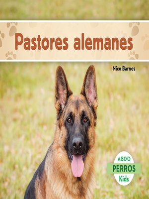 cover image of Pastores alemanes (German Shepherds)